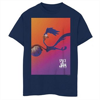 Boys 8-20 Space Jam 2 Road Runner Poster Tee