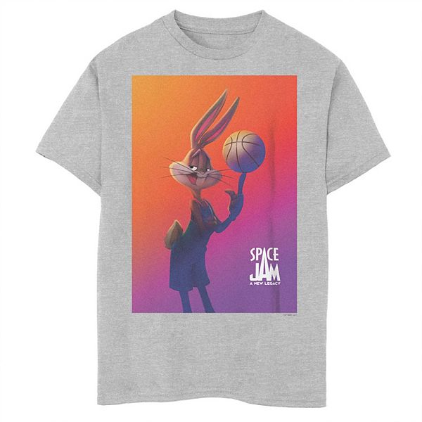 Boys 8-20 Space Jam 2 Bugs Bunny Poster Tee