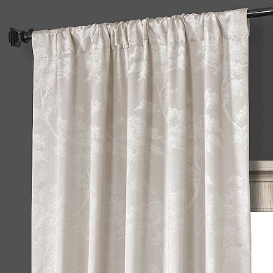 EFF Sequoia Faux Silk Jacquard Curtain