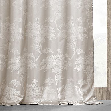 EFF Sequoia Faux Silk Jacquard Curtain