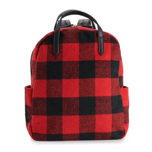Sonoma Goods For Life Large Plaid Backpack