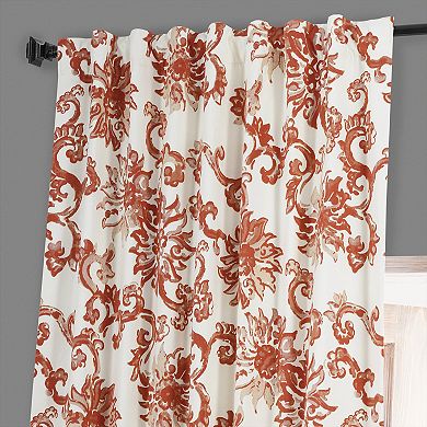 EFF Indonesian Printed Blackout Curtain Panel