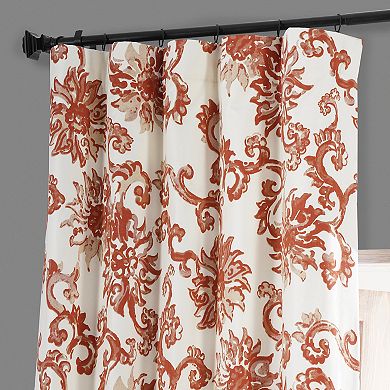 EFF Indonesian Printed Blackout Curtain Panel