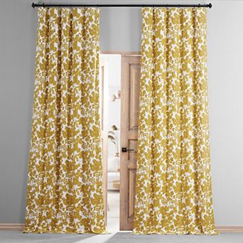 EFF Fleur Printed Blackout Curtain Panel