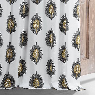 EFF Mayan Printed Blackout Curtain Panel