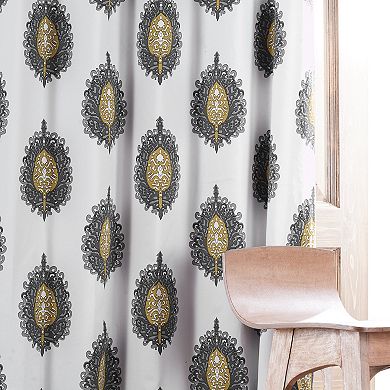 EFF Mayan Printed Blackout Curtain Panel