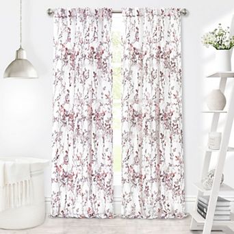 Achim Misty Back Tab Window Curtain Panel