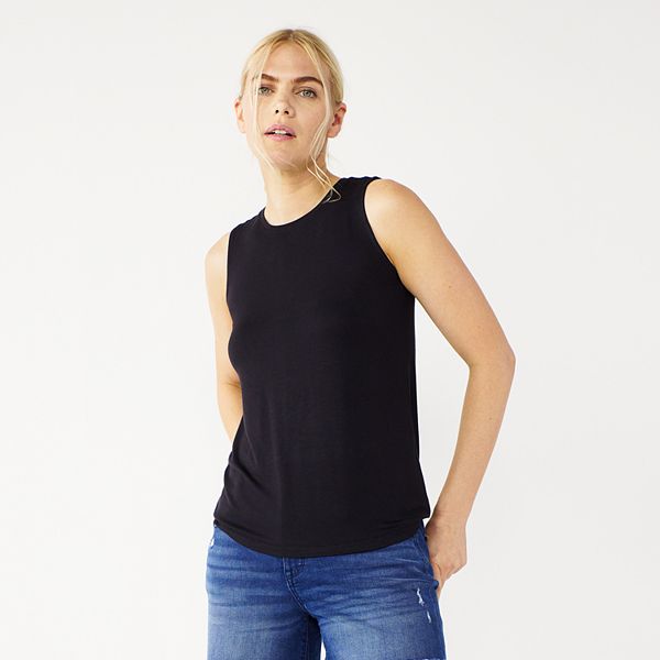 Nine West Essential Easy High-Neck Tank Top