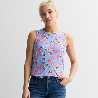 Nine West Essential Easy High-Neck Tank Top