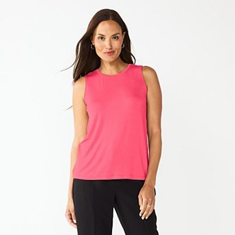 Nine West Essential Easy High-Neck Tank Top