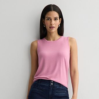 Nine West Essential Easy High-Neck Tank Top