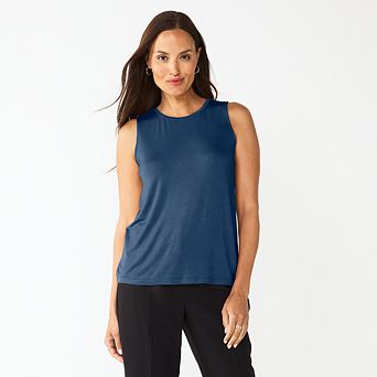 Nine West Essential Easy High-Neck Tank Top