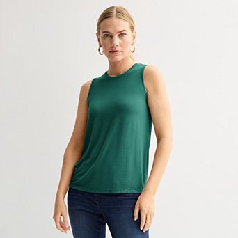 Nine West Essential Easy High-Neck Tank Top