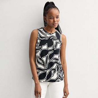Nine West Essential Easy High-Neck Tank Top