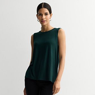 Nine West Essential Easy High-Neck Tank Top