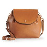 LC Lauren Conrad Delice Patchwork Flap Convertible Crossbody Bag