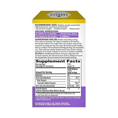 Zarbee's Naturals Baby Cough Syrup + Immune with Agave - Natural Grape Flavor