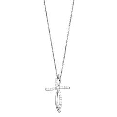 Kohls sideways 2024 cross necklace