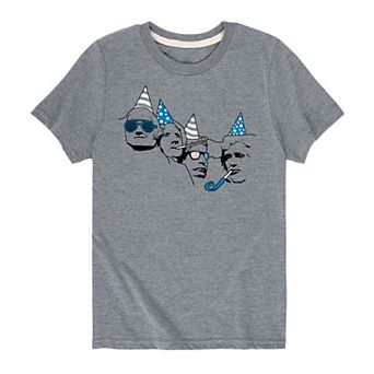Boys 8-20 Mount Rushmore Party Tee