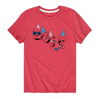 Boys 8-20 Mount Rushmore Party Tee