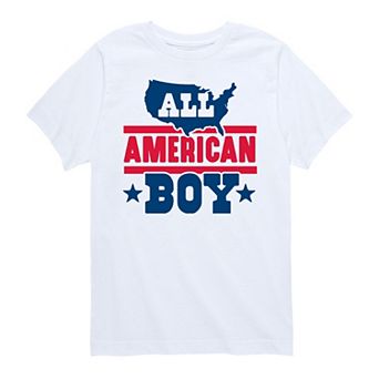 Boys 8-20 All American Boy Tee