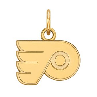 LogoArt 10k Gold Philadelphia Flyers Mini Logo Pendant