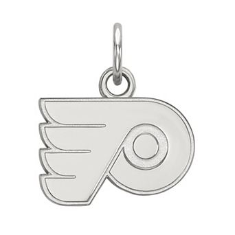 LogoArt Sterling Silver Philadelphia Flyers Mini Logo Pendant