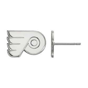 LogoArt Sterling Silver Philadelphia Flyers Mini Logo Stud Earrings