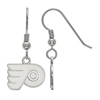 LogoArt Sterling Silver Philadelphia Flyers Mini Logo Dangle Earrings