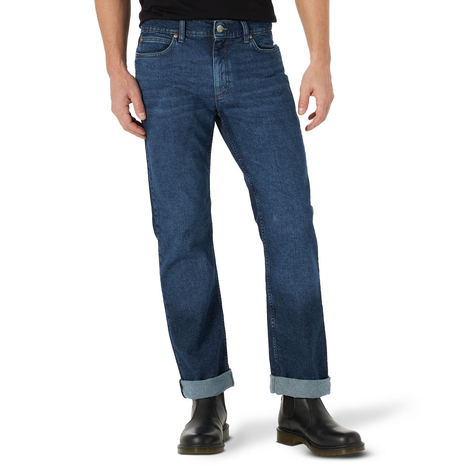 lee regular fit boot cut jeans