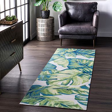 nuLOOM Contemporary Floral Lisa Rug