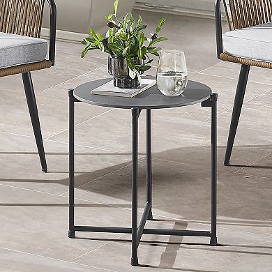 Alaterre Furniture Alburgh All-Weather End Table