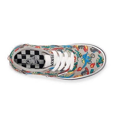 Vans shops Womens Doheny Dragon Shoes Drizzle White Size 9