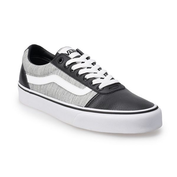 Vans old skool black on sale kohl's