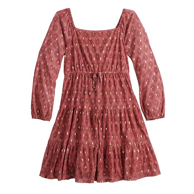 Kohls three clearance pink hearts dress