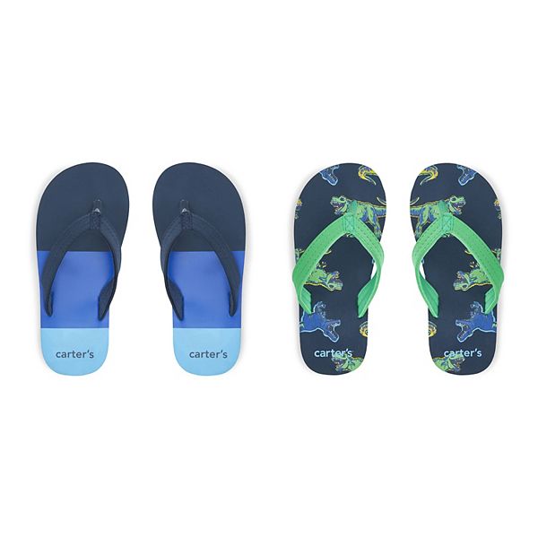 Carter's Toddler Boys' 2-Pack Flip-Flop Set
