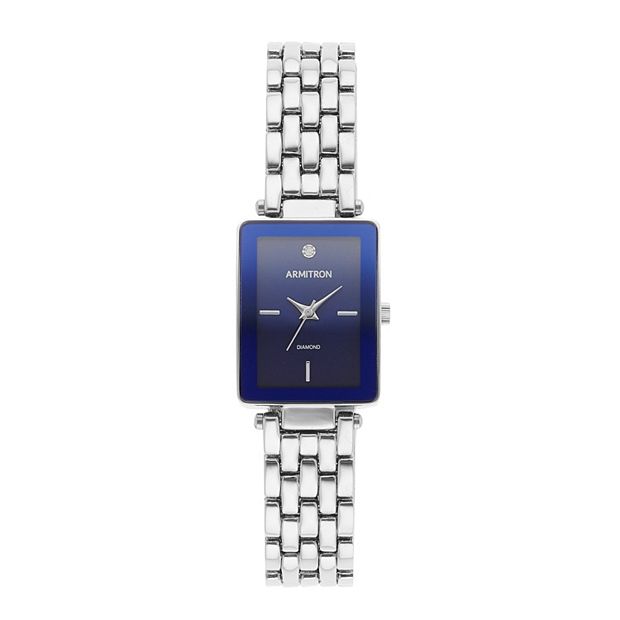 Armitron women's hot sale silver watch