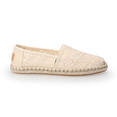 TOMS Botanical Lace Women's Alpargata Shoes