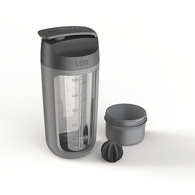 BergHOFF Leo To-Go Shaker Bottle With Powder Compartment