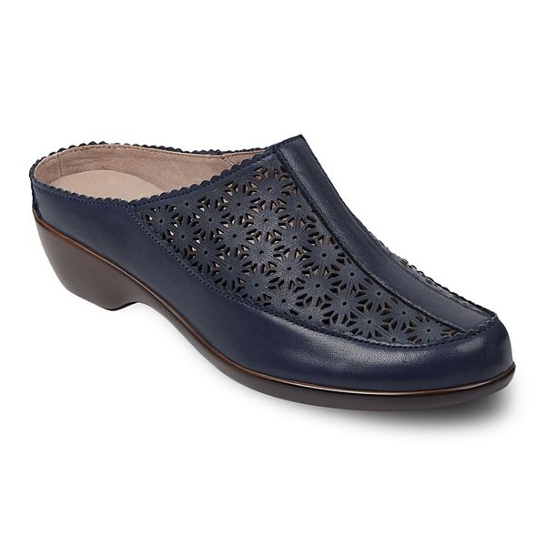 Easy Spirit Dusk Women's Perforated Leather Mules