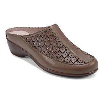 Easy Spirit Dusk Women's Perforated Leather Mules
