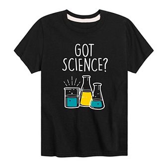 Boys 8-20 Got Science Tee