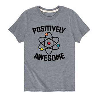 Boys 8-20 Atom "Positively Awesome" Tee