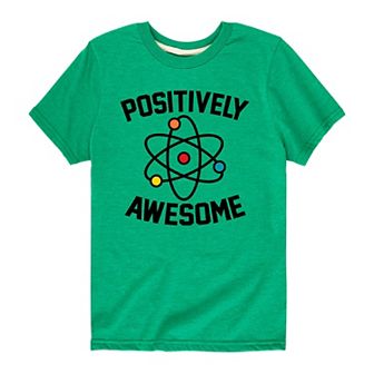 Boys 8-20 Atom "Positively Awesome" Tee
