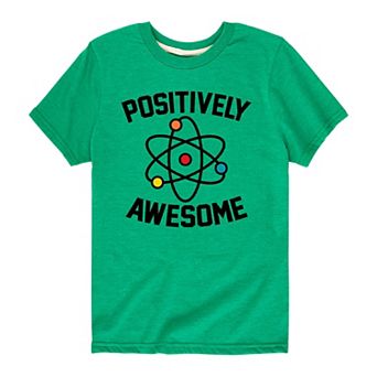 Boys 8-20 Atom "Positively Awesome" Tee