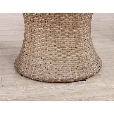 Alaterre Furniture Kokoli All-Weather Conversation 3-piece Set