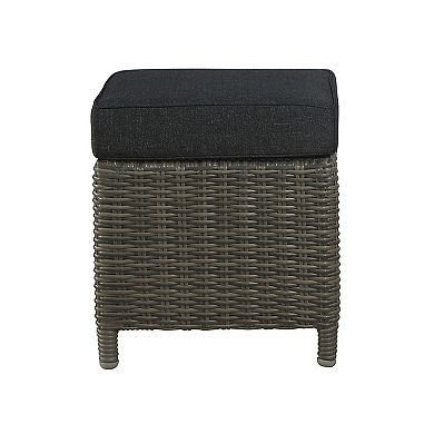 Alaterre Furniture Asti All-Weather Wicker Outdoor Seating 3-piece Set