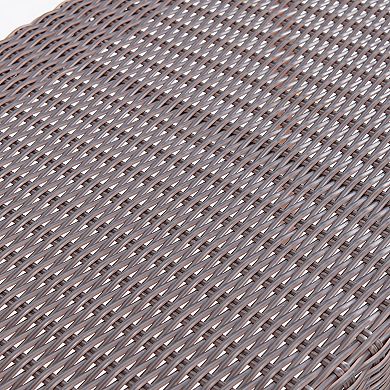 Alaterre Furniture Athens All Weather Wicker Patio Coffee Table