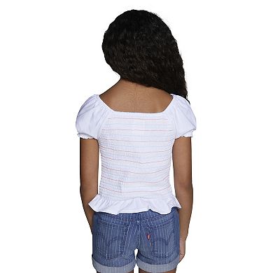 Girls 7-16 Levi's® Smocked Tee