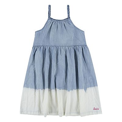 Girls 7-16 Levi's Dip Dyed Denim Dress